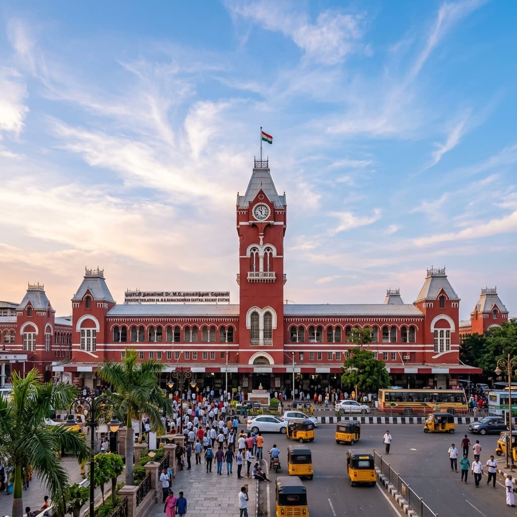 Coimbatore to Chennai Round Trip EV Cab