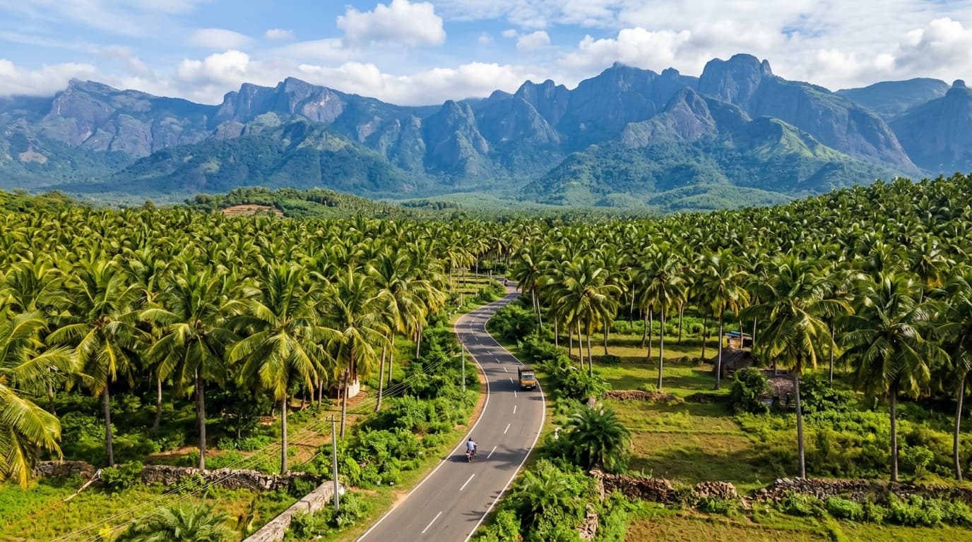 Coimbatore to Pollachi Round Trip EV Cab