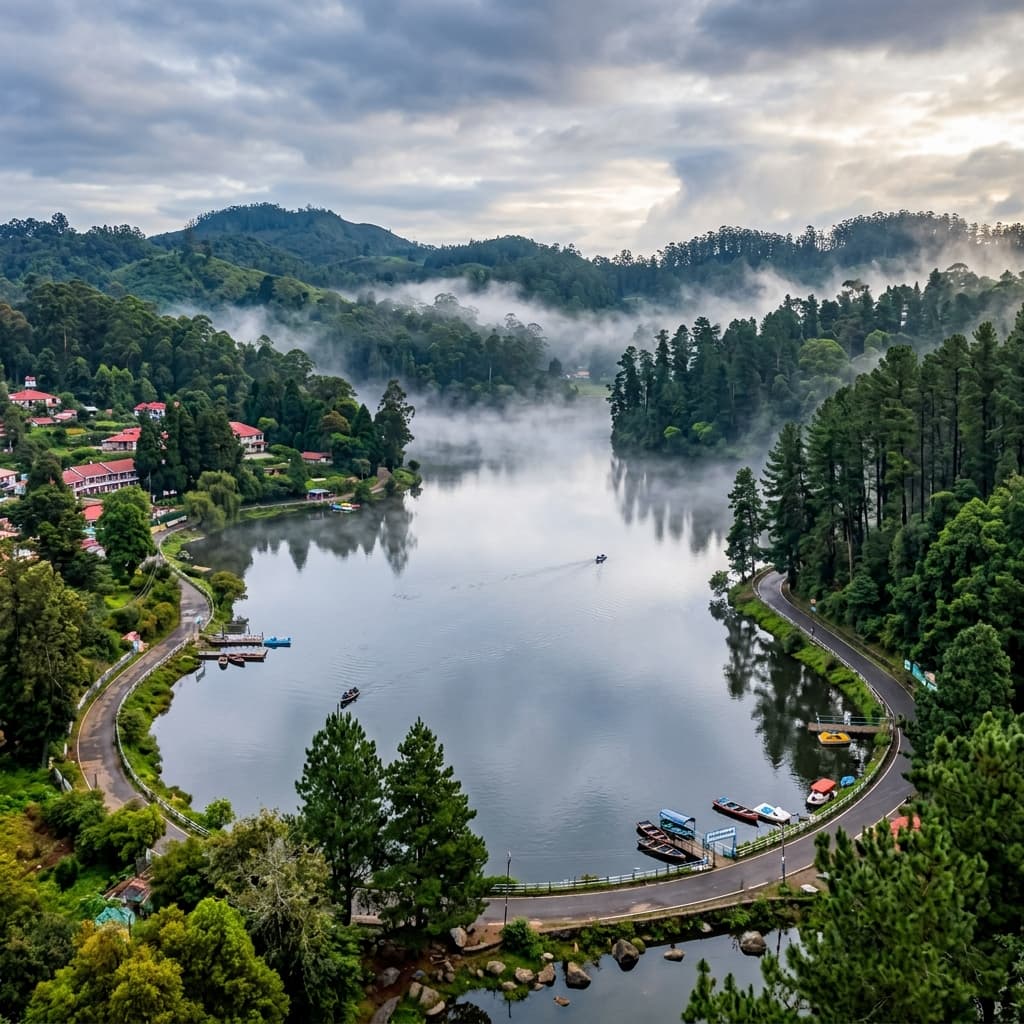 Coimbatore to Kodaikanal Round Trip EV Cab