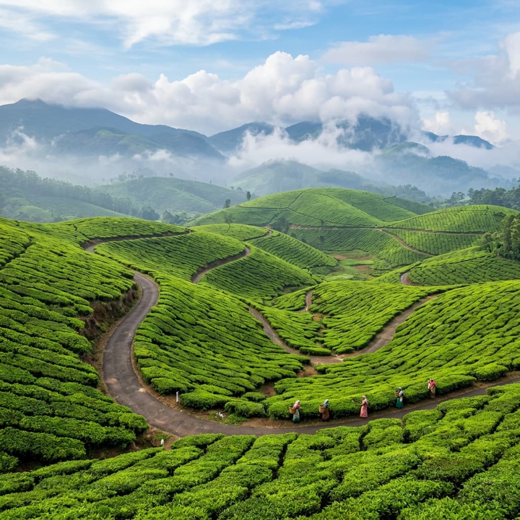 Coimbatore to Munnar Round Trip EV Cab